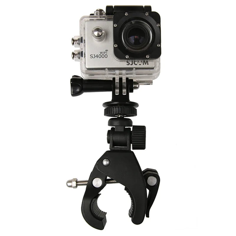 Handlebar Mount Bracket for GoPro & Action Cameras — Bike & Motorcycle Holder for GoPro 12/10/9/8/5, DJI, Insta360, SJCAM