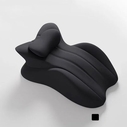 Prone Sleeping Pillow – Memory Foam Varicose Cushion, Ergonomic Waist & Cervical Traction Support for Body Relaxation