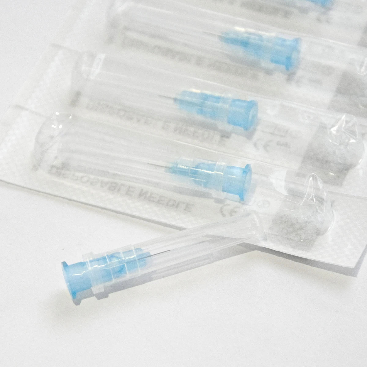 30G-34G Painless Injection Needles — Transparent Syringe Glue Clear Tip Caps, Pharmaceutical Needles (1.5/2.5/4/6mm)