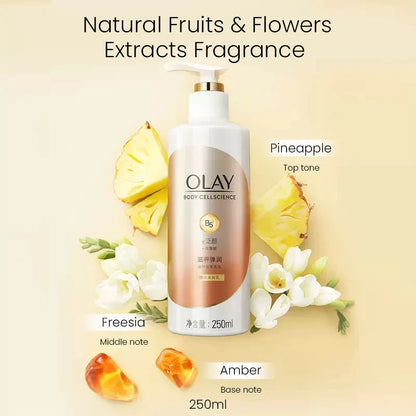 OLAY Body Cellscience Nourishing Lotion – Forest Berry & Rich Tuberose Flavors, Random Old/New Packaging
