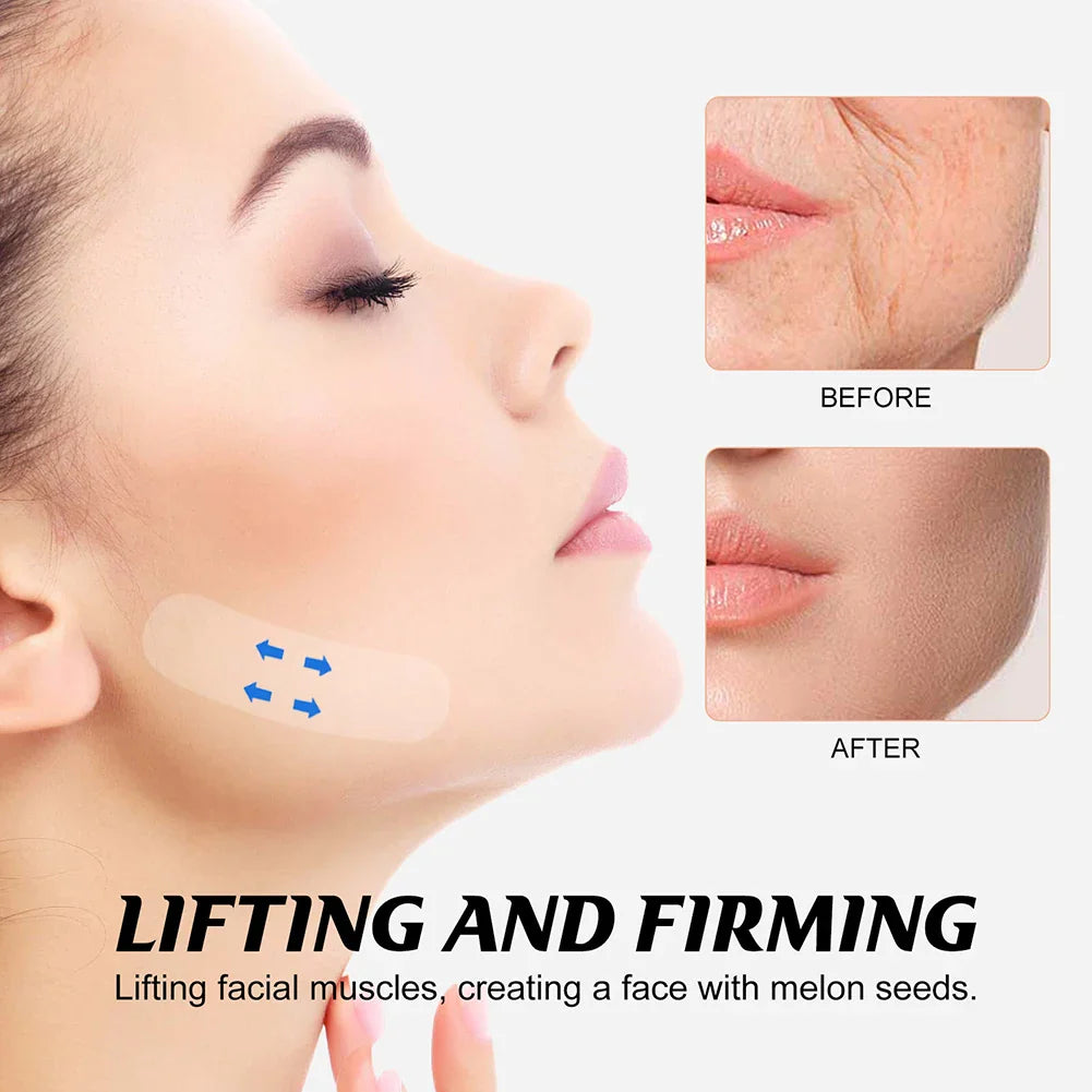 120Pcs Invisible V-Shape Face Lift Tapes – Double Chin, Neck & Eye Stickers for Women Holiday Beauty Gift