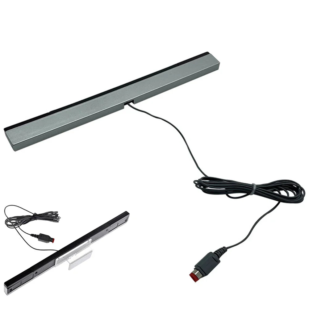 Wired IR Sensor Bar for Nintendo Wii – Motion Receiver with Extension Cord