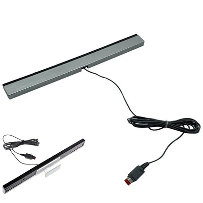 Wired IR Sensor Bar for Nintendo Wii – Motion Receiver with Extension Cord