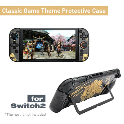 Hard Shell Protective Case for NS Switch 2 — Dockable Thin Cover Skin Game Console Accessory