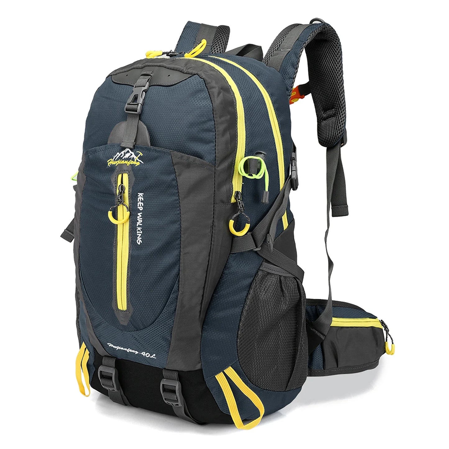 40L Water-Resistant Travel Backpack — Camping, Hiking, Trekking & Climbing Daypack with Laptop Compartment for Men & Women
