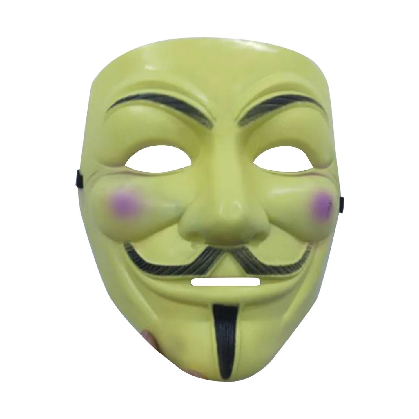 Anonymous Movie Masquerade Face Mask – Halloween Cosplay Prop for Adults & Kids