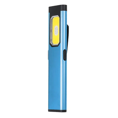 Rechargeable 550LM LED Keychain Flashlight — Mini Pocket Torch Lantern with Magnet for Emergency & Work