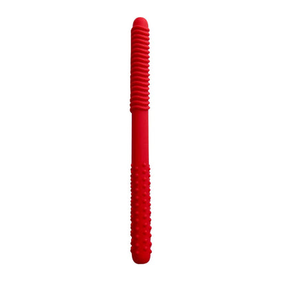 1/6pcs Baby Teething & Speech Therapy Chew Tubes – Hollow Molar Straw Oral Motor Training Teether Toys for Kids with Handle Grip