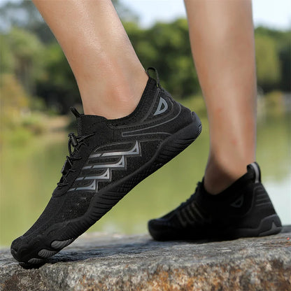 Unisex Aqua Water Shoes – Anti-Slip Quick-Dry Barefoot Sneakers for Beach, Swimming, Wading & Outdoor Activities