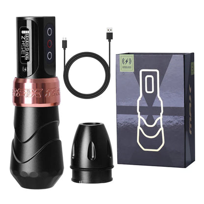 YILONG MAX Tattoo Machine Cartridge Pen, 2400mAh Battery, Coreless Motor, High Capacity, Professional Tattoo Pen for Artists
