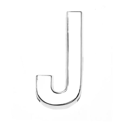 12PCS 30mm Chrome Alphabet Slide Charms A–Z – DIY Bracelet, Wristband, Pet Collar & Jewelry Making Beads