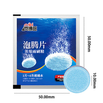 Auto Wiper Glass Cleaner | Effervescent Solid Tablets for Car Windscreen & Windshield Cleaning   2/2