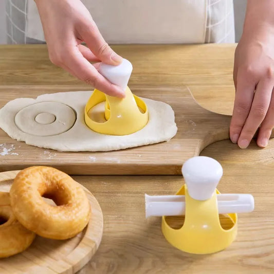 DIY Donut Cake Mold Cutter – Creative Doughnut Maker Baking Tool for Pastry, Bread, Chocolate & Dessert Decorating