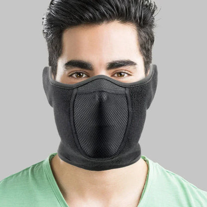 Winter Thermal Fleece Balaclava: Fashionable Full Face Mask Hat for Skiing and Snowboarding - Windproof Scarf Helmet Cap for Men and Women