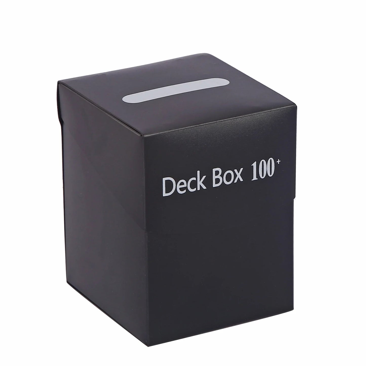 Trading Card Storage Box - 100+ Deck Game Card Carrying Case for Baseball Cards & Family Games