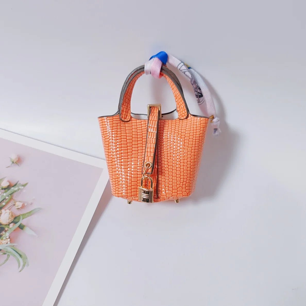 Mini Bag Pendant Keychain – Creative Portable Zero Wallet, Bracelet, and Bluetooth Earphone Multifunctional Hanging Accessory