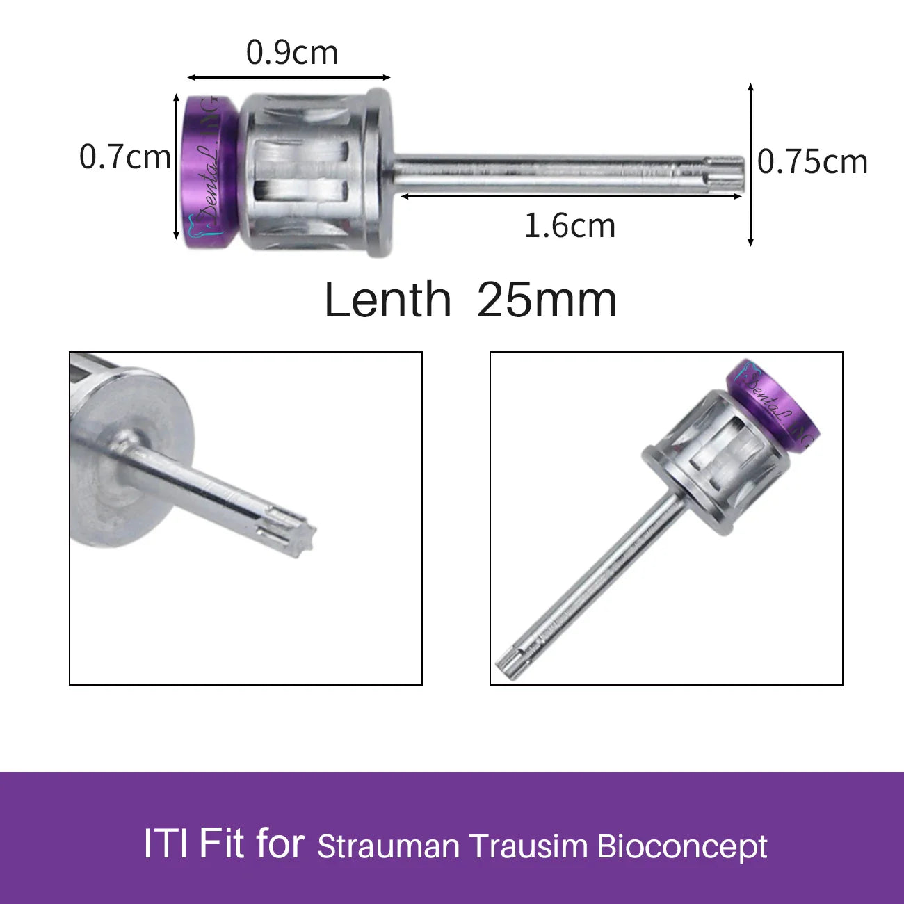 Universal Dental Implant Torque Screwdriver Wrench – Restoration Tool 10-70 NCM