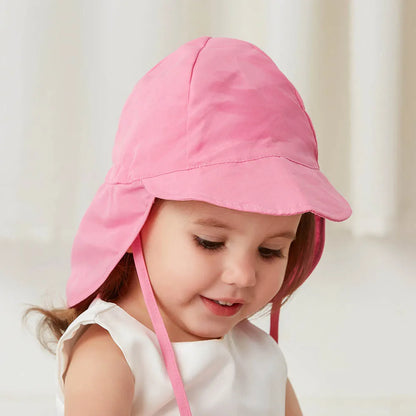 Quick-Drying Children's Bucket Hats - Wide Brim Sun Caps for Kids 3 Months to 5 Years Old, UV Protection, Beach & Outdoor Essential