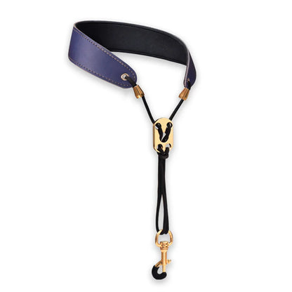 Leather Saxophone Strap: Lanyard Neck Protection for Soprano/Tenor/Alto/Baritone Sax - Musical Instrument Accessory