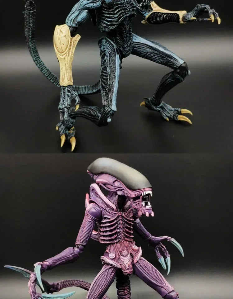NECA Xenomorph Alien vs. Predator Action Figure — Fully Articulated Collectible with Movable Joints, Cool Toy & Gift
