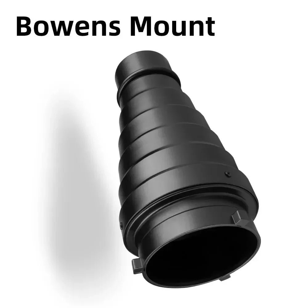 GODOX SN-01 Bowens Mount Large Snoot – Photography Studio Flash Light Fittings, Accessories for Godox S-Type, DE300, SK400 II