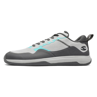 HOBIBEAR Unisex Walking Sneakers – Lace-Up Hiking & Running Shoes for Men & Women, Outdoor Artificial Leather Trainers