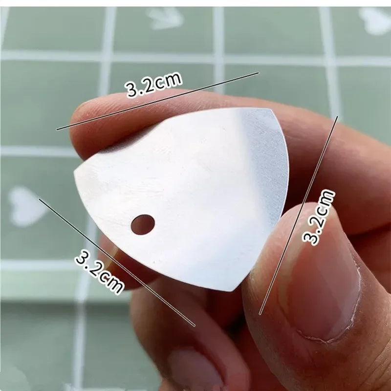 10/20/50PCS Metal Phone Opening Tools – Guitar Pick Pry Openers for iPhone, iPad, Tablet & PC Disassembly Repair Kit
