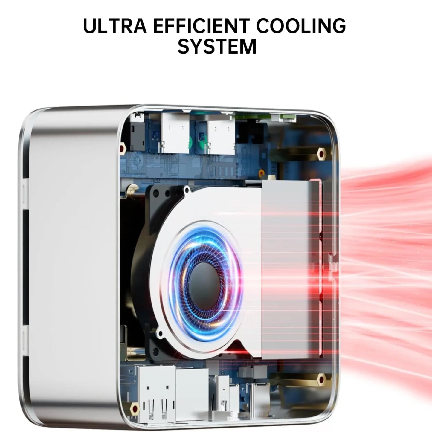 GMKtec G10 Mini PC – AMD Ryzen 5 3500U Desktop, 2.5GbE LAN, WiFi 5, Type-C, Triple 4K Display