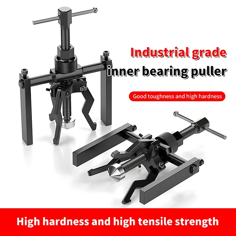 3-Claw Bearing Puller - Versatile Inner Gear Extractor Tool for Automotive Maintenance and DIY Repairs