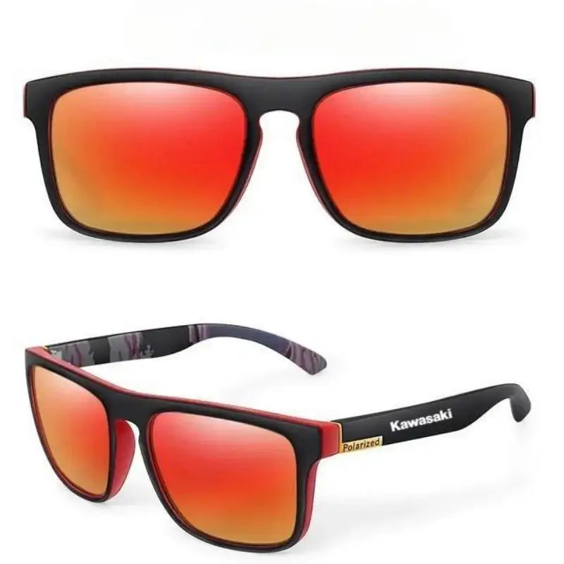 Kawasaki Polarized Fishing Sunglasses – Men & Women Outdoor Sport, Driving Eyewear with UV400 Protection