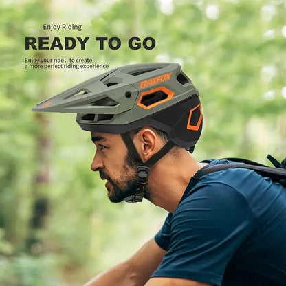 BATFOX MTB Cycling Helmet — Integrally-Molded Mountain Bike Helmet for Speed & Safety