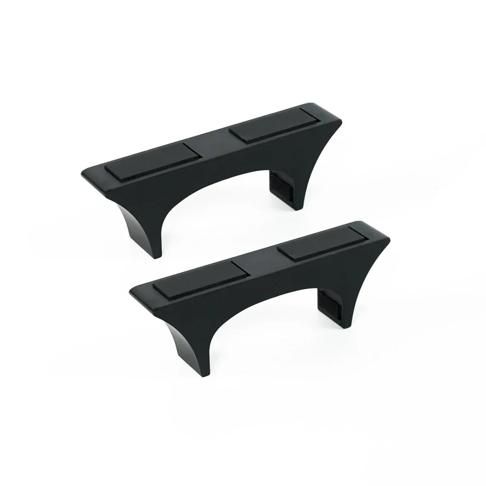 2PCS Horizontal ABS Stand for Wii U Console – Cooling Base Holder with Silicone Pads, Space-Saving Bracket Rack