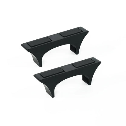 2PCS Horizontal ABS Stand for Wii U Console – Cooling Base Holder with Silicone Pads, Space-Saving Bracket Rack