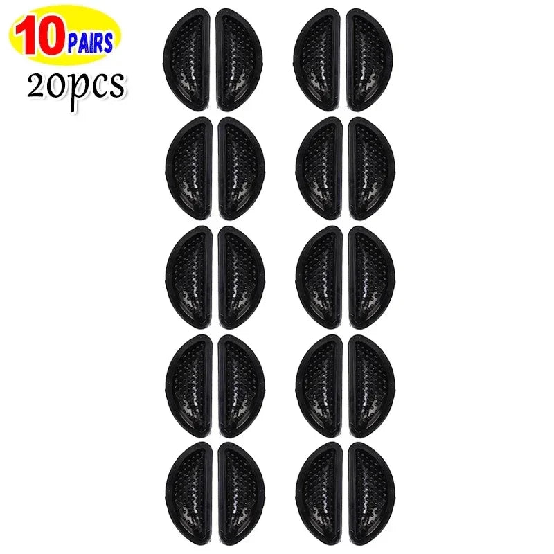 Silicone Glasses Nose Pads – Soft Non-Slip Transparent Air Cushion, Self-Adhesive Eyewear Accessory