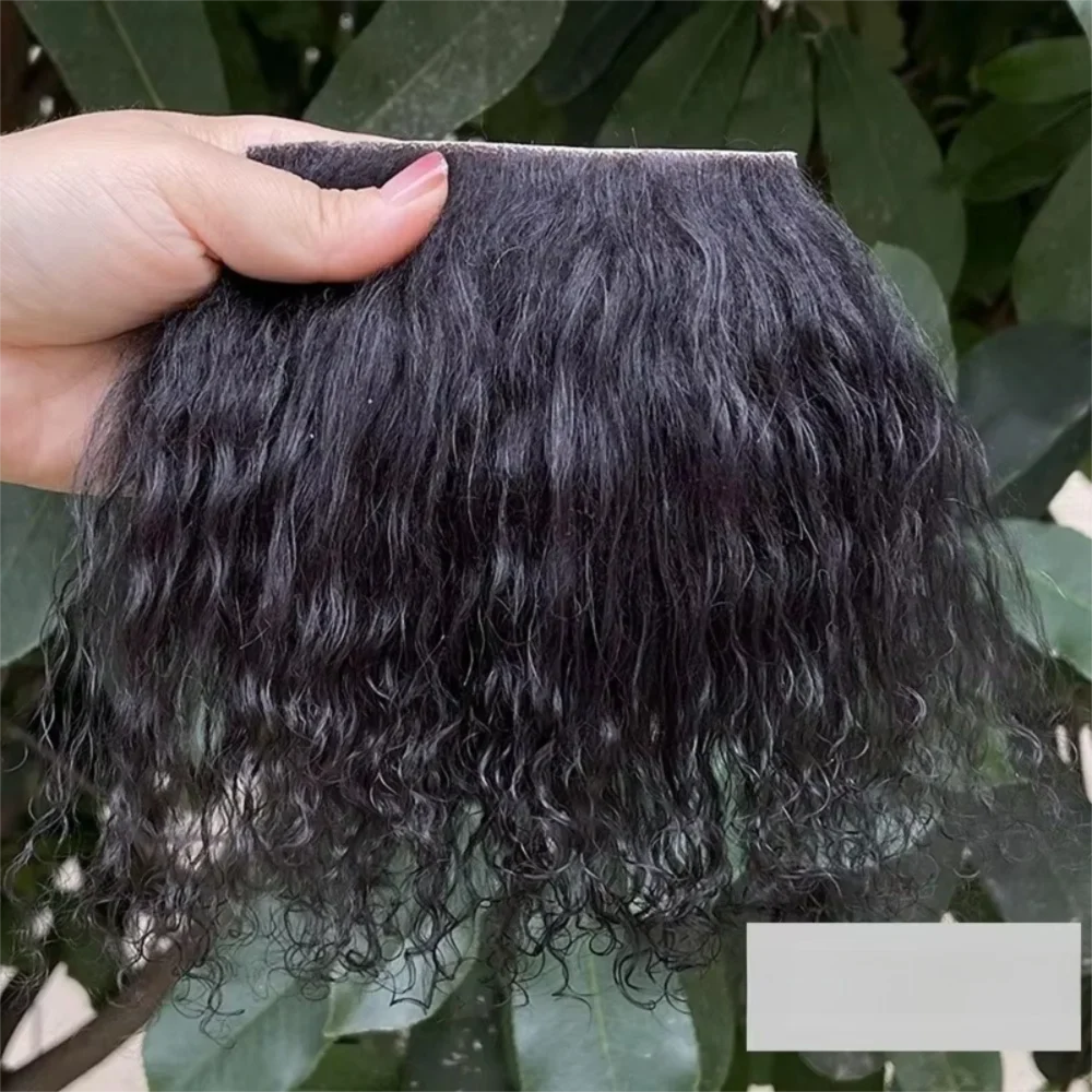 Mongolia Fur Sheepskin Curly Hair Extensions — Cute Wool Texture Wigs for SD, Blyth & BJD Dolls