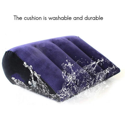 Funny Inflatable Love Pillow - Sofa Cushion for Adults, Support Positions for Couples, Ideal for Magic Games Night and Bedroom Use