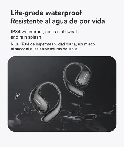 ERAZER XT66PRO Bluetooth Earphones – ASMR Headsets, DIY App, AI Translator, Wireless Earbuds with 13-Hour Battery Life & Display
