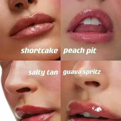 Makeup Cheek Blush Cream Stick & Lip Gloss – iPhone Case for iPhone, Toast, Salty Tan, Raspberry & Espresso Lipstick