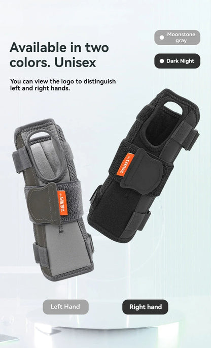 AOLIKES Wrist Brace Splint – Night Support for Carpal Tunnel & Pain Relief