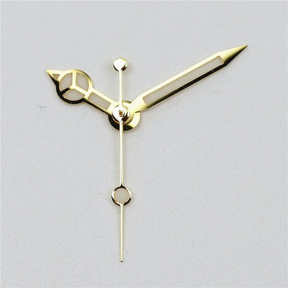 High-Quality Watch Hands – Polished Silver 12.5×12×8mm, C3 & BGW9 Green/Blue Luminous for NH35, NH36, NH34 Movements