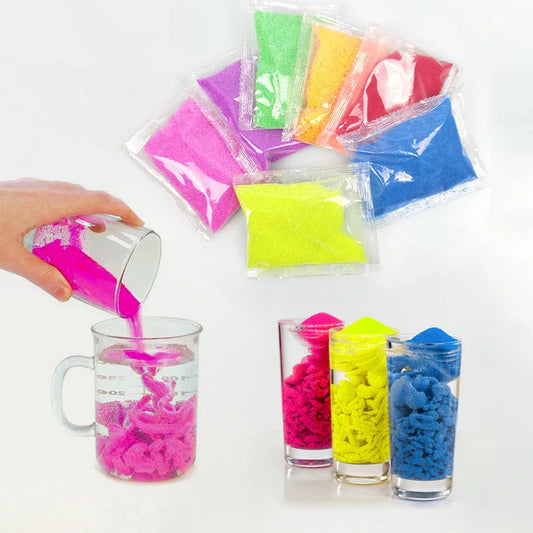 DIY Magic Sand Toy – Colorful Waterproof Space Sand for Molding, Slime & Antistress Fun, Kids Gift
