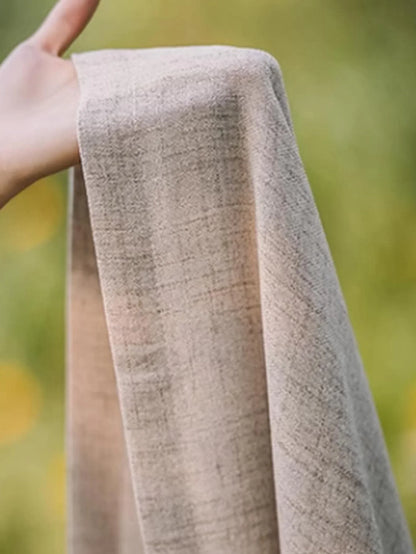 Thickened Cotton Linen Semi-Shading Curtains – Stylish Window Drapes for Bedrooms & Living Rooms