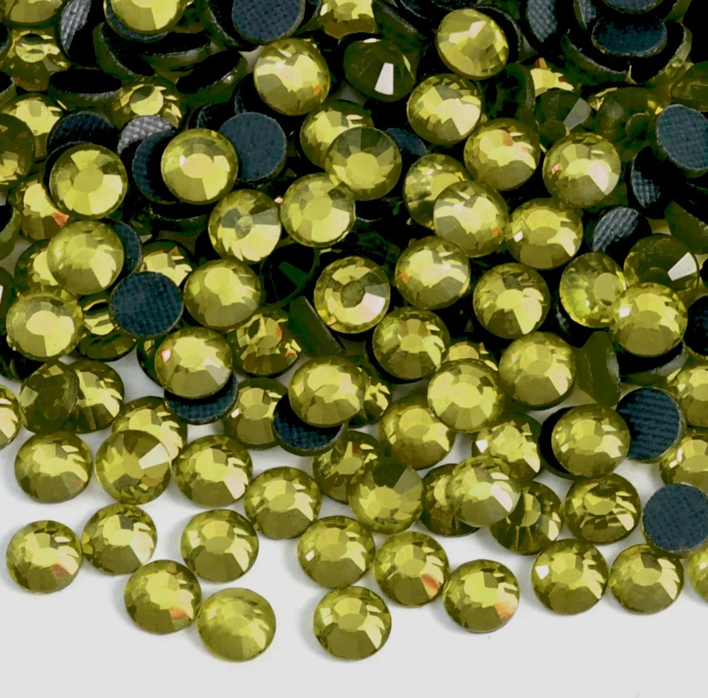 Bobohoo HotFix Crystal Rhinestones SS6-SS30 – Glitter Iron-On Strass Gems for Clothing, Dresses & DIY Crafts