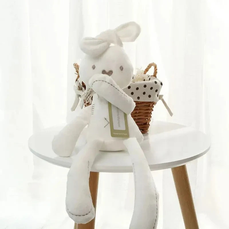 Cute Cartoon Plush Rabbit Doll – Kids Toy, Birthday Gift, Baby Stroller Sleeping Partner & Crib Tent Decor Ornament