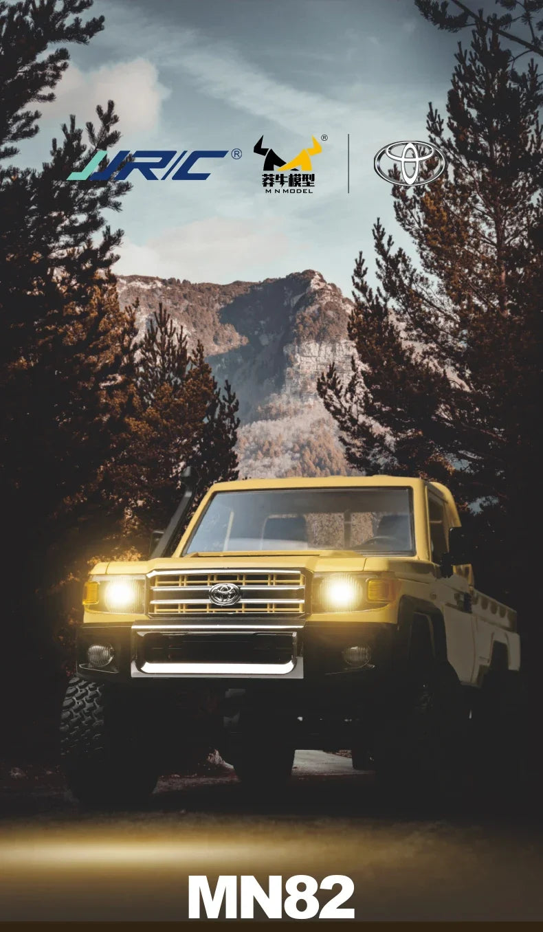 MN82 Pro RC Off-Road Vehicle — 1:12 Scale 4WD Climbing Car for Toyota LC79 Simulation