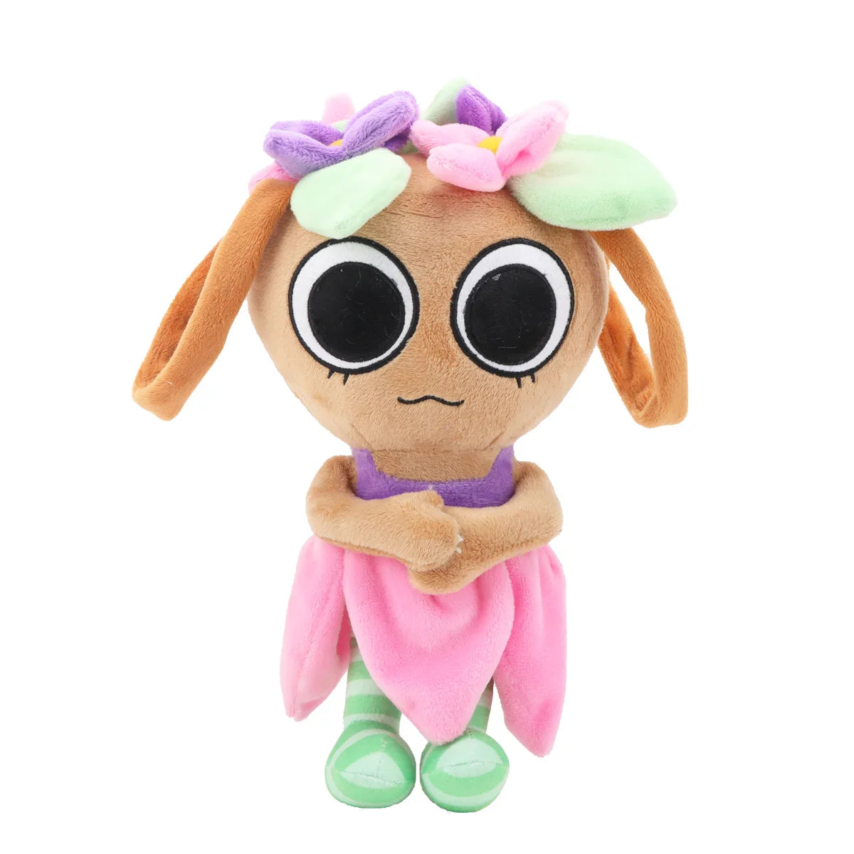 Kawaii Dandy's World Plush Toys – Twisted Eggson Painted Pattern Game Peripheral for Kids, Birthday & Xmas Gift