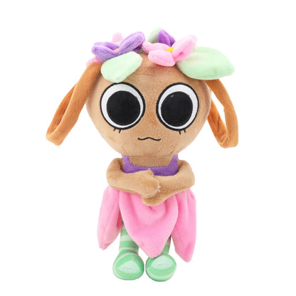 Kawaii Dandy's World Plush Toys – Twisted Eggson Painted Pattern Game Peripheral for Kids, Birthday & Xmas Gift