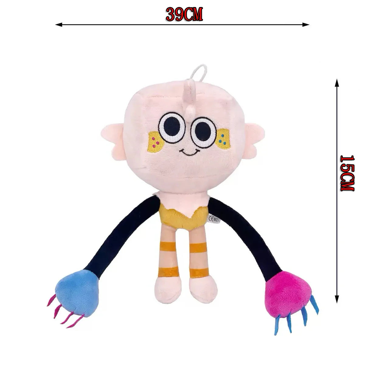MyRytanda Dandy's World Plush Toys – Scrap Stuffed Horror Game Goob Pebble Fuzzy Dolls for Birthday Gifts