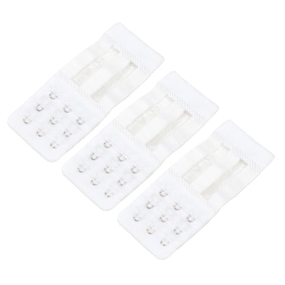 3PCS Ladies Bra Extender Set – 3-Hook Soft Nylon Strap Extension for Women’s Intimates & Bra Accessories