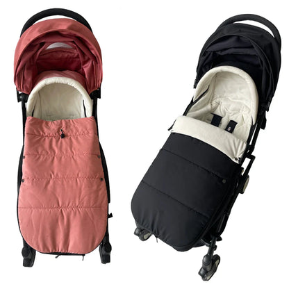 Universal Stroller Footmuff – Windproof, Waterproof & Thermal Warm, Compatible with YOYO & Bugaboo Strollers
